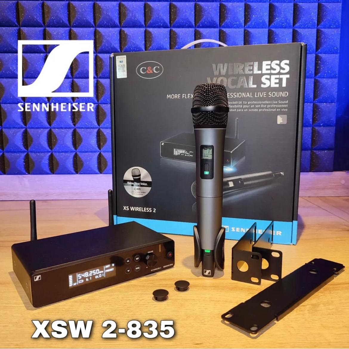 Sennheiser Xsw2-835 Set Microfono Inalambrico + Receptor