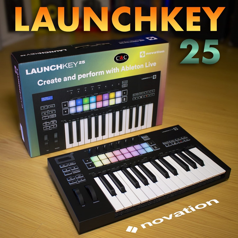 Novation Launchkey 25 MK3 Controlador MIDI USB